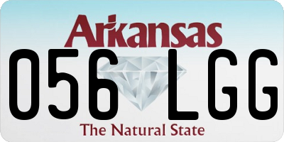 AR license plate 056LGG