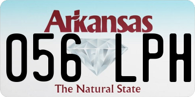 AR license plate 056LPH