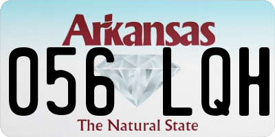 AR license plate 056LQH