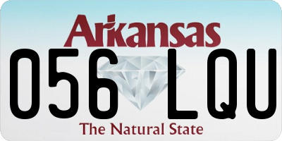 AR license plate 056LQU