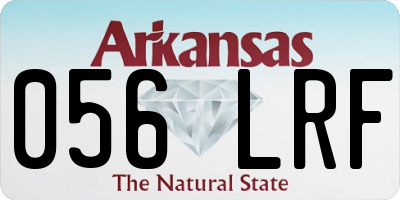 AR license plate 056LRF