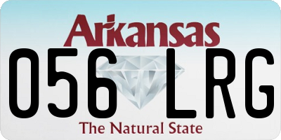 AR license plate 056LRG