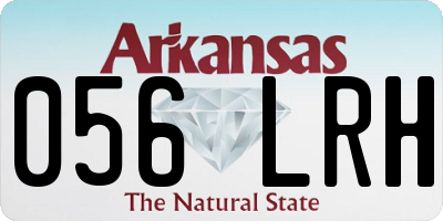 AR license plate 056LRH