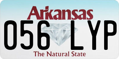 AR license plate 056LYP