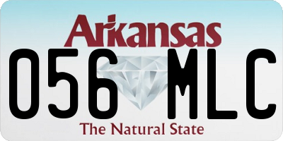 AR license plate 056MLC
