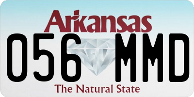 AR license plate 056MMD