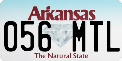 AR license plate 056MTL