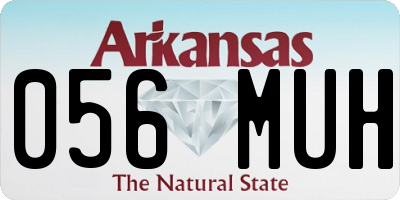 AR license plate 056MUH
