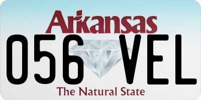 AR license plate 056VEL