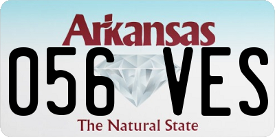 AR license plate 056VES