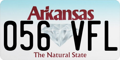 AR license plate 056VFL