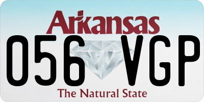 AR license plate 056VGP