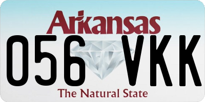 AR license plate 056VKK