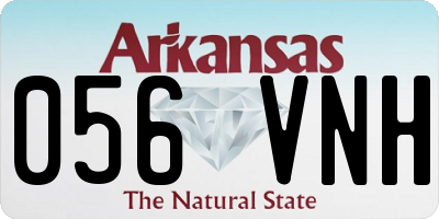 AR license plate 056VNH