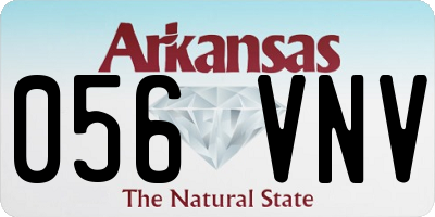 AR license plate 056VNV