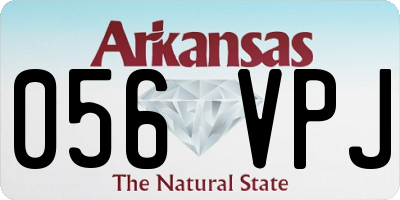 AR license plate 056VPJ