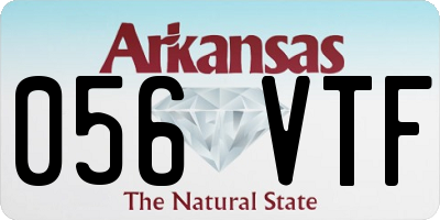 AR license plate 056VTF