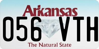 AR license plate 056VTH