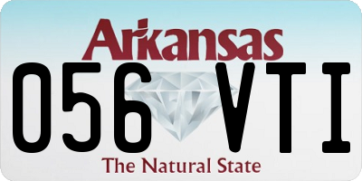 AR license plate 056VTI