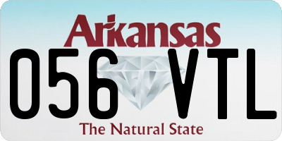AR license plate 056VTL