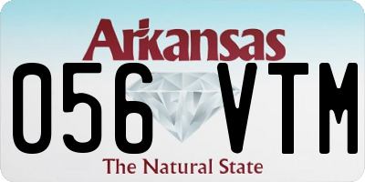 AR license plate 056VTM