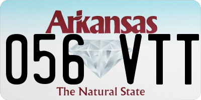 AR license plate 056VTT