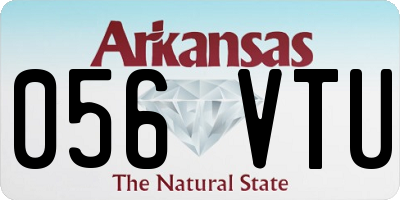 AR license plate 056VTU