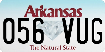 AR license plate 056VUG