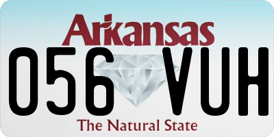 AR license plate 056VUH