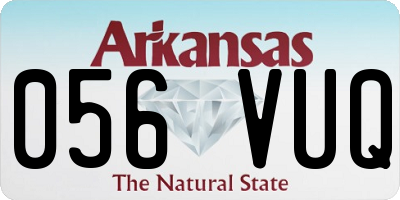 AR license plate 056VUQ