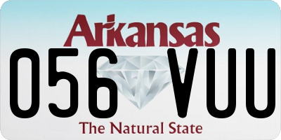 AR license plate 056VUU
