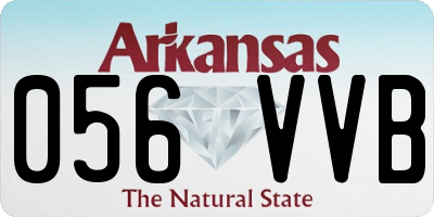 AR license plate 056VVB