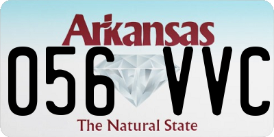 AR license plate 056VVC