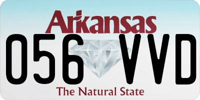 AR license plate 056VVD