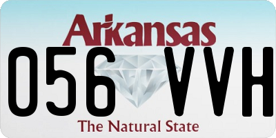 AR license plate 056VVH