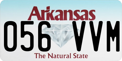 AR license plate 056VVM
