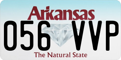 AR license plate 056VVP
