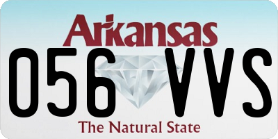 AR license plate 056VVS