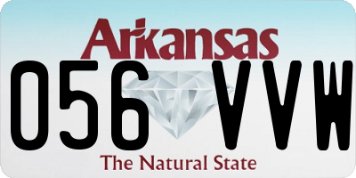 AR license plate 056VVW