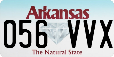 AR license plate 056VVX