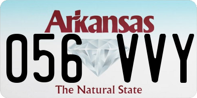 AR license plate 056VVY