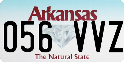 AR license plate 056VVZ