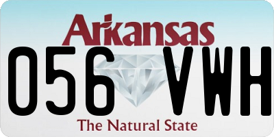 AR license plate 056VWH