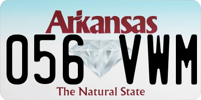 AR license plate 056VWM