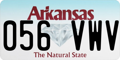 AR license plate 056VWV