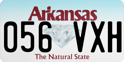 AR license plate 056VXH