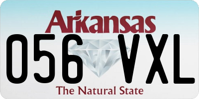 AR license plate 056VXL