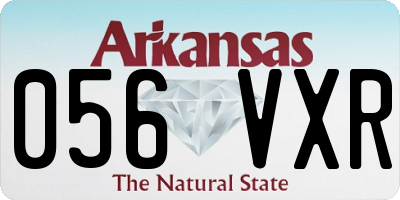 AR license plate 056VXR