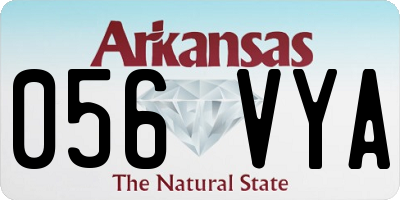 AR license plate 056VYA