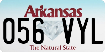AR license plate 056VYL